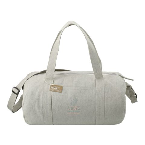 Repose 10oz Recycled Cotton Barrel Duffel Gray | No Imprint | not available | not available