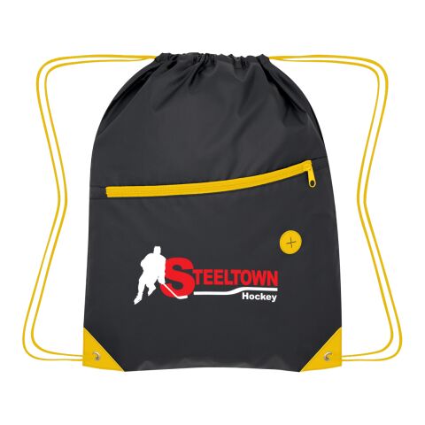 Color Pop Drawstring Bag Yellow