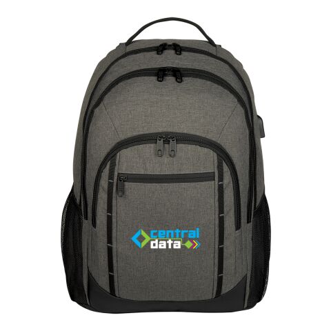 Reagan Heathered Backpack Gray | No Imprint | not available | not available