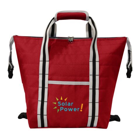 Express Lunch Expandable Cooler Bag Red with White | No Imprint | not available | not available