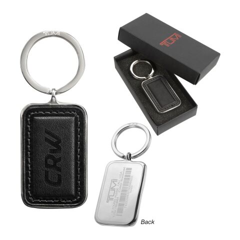 Tumi Alpha Patch Tracer Key Fob Black | No Imprint