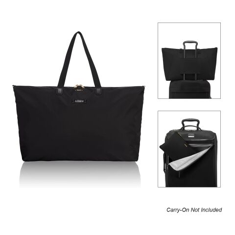 TUMI CORPORATE COLLECTION JUST IN CASE TOTE BAG Black | No Imprint