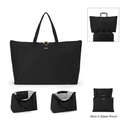 TUMI CORPORATE COLLECTION JUST IN CASE TOTE BAG Black | No Imprint