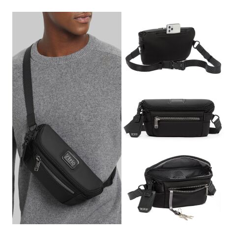 Tumi Alpha Bravo Classified Waist Pack Black | No Imprint