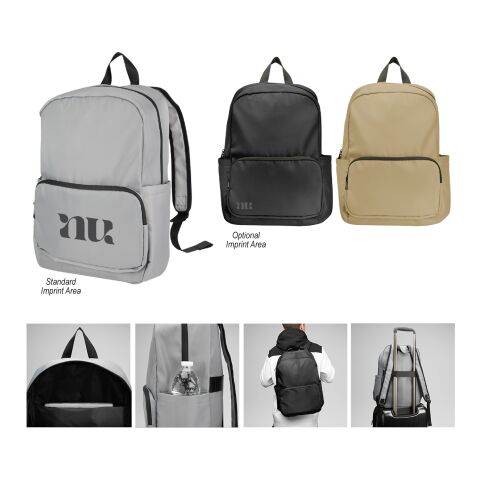 Anywhere RPET Backpack Gray | No Imprint | not available | not available