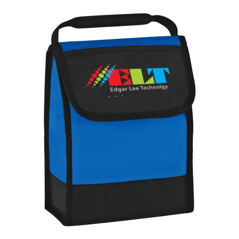 Folding Identification Lunch Bag Royal Blue