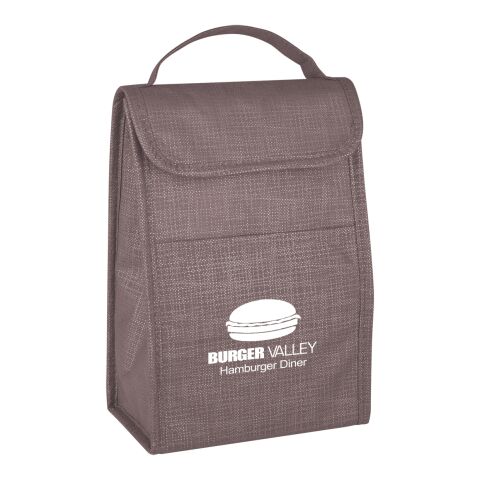 Crosshatch Lunch Bag Silver | No Imprint | not available | not available