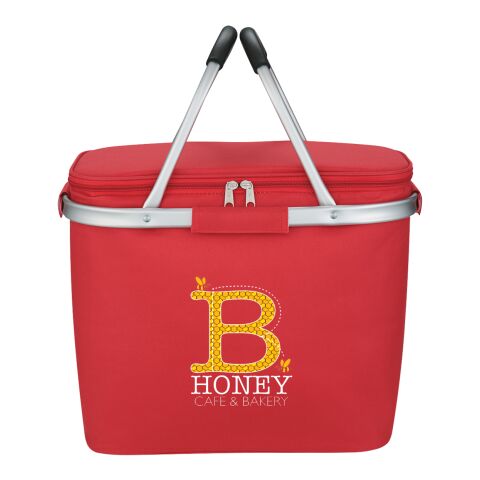 Picnic Fun Collapsible Kooler Basket Red | No Imprint | not available | not available