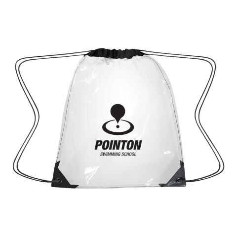 Clear Drawstring Backpack White | No Imprint | not available | not available