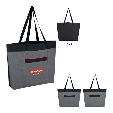 Brighton Heathered Tote Bag Gray/Red | No Imprint | not available | not available