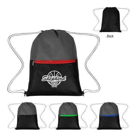 TRIAD NON-WOVEN DRAWSTRING BAG Standard | Gray | No Imprint | not available | not available