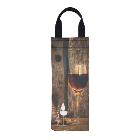 6&quot; W X 16&quot; H Canvas Wine Bag White | 4 Color Process | Standard | 9.00 Inches × 12.00 Inches