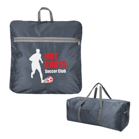 Frequent Flyer Foldable Duffel Bag Gray | No Imprint | not available | not available