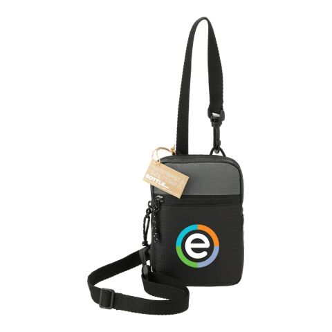 NBN Trailhead Recycled Crossbody Pouch Black-Gray | No Imprint | not available | not available
