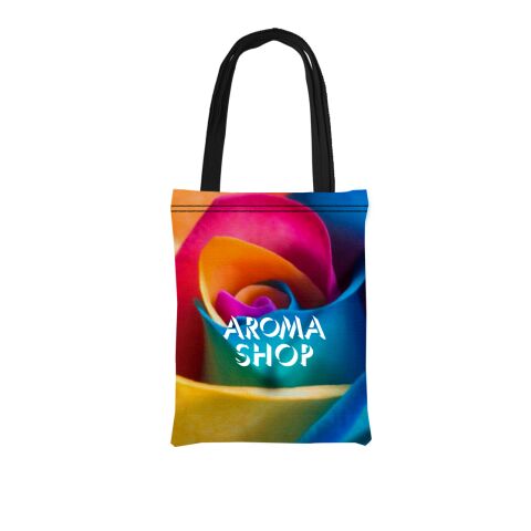 9&quot; W X 12&quot; H Polyester Bag White | 4 Color Process | Standard | 9.00 Inches × 12.00 Inches