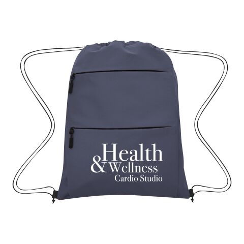 Affinity Soft Feel Drawstring Bag Blue | No Imprint | not available | not available