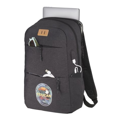 NBN Linden 15" Computer Backpack Charcoal | No Imprint | not available | not available