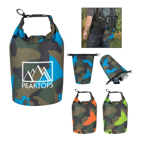 Camo Waterproof Dry Bag Camo Orange | No Imprint | not available | not available