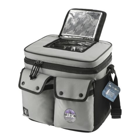 Arctic Zone® Repreve® 24 Can Double Pocket Cooler Gray | No Imprint | not available | not available