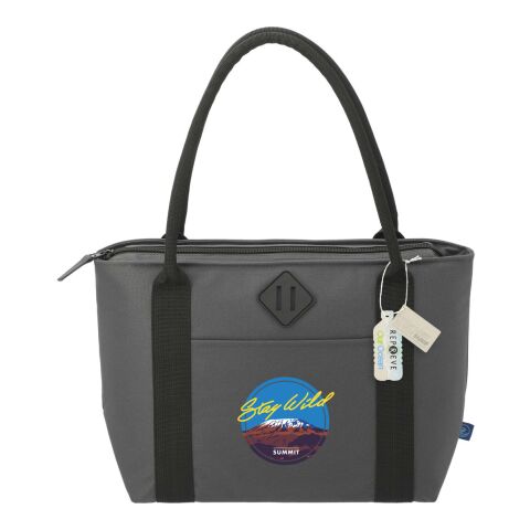 Repreve® Ocean 12 Can Tote Cooler Charcoal | No Imprint | not available | not available