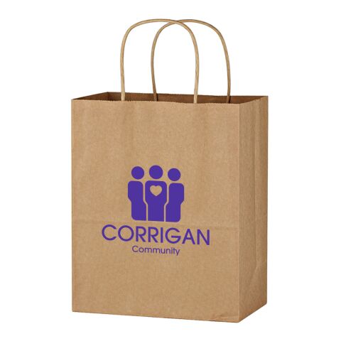Kraft Paper Brown Wine Bag - 13&quot; x 17&quot; Beige | No Imprint | not available | not available