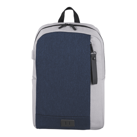 NBN Whitby Slim 15&quot; Computer Backpack w/ USB Port Navy-Gray | No Imprint | not available | not available