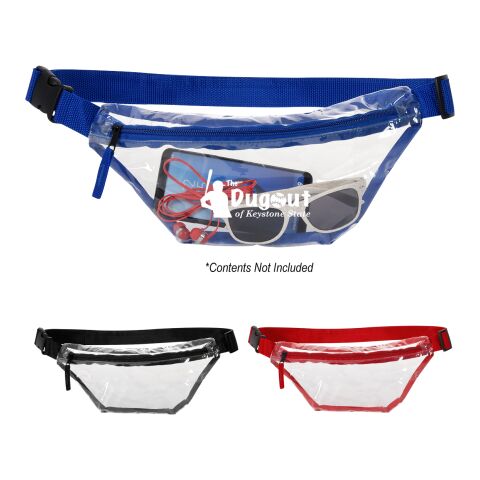 Clear Choice Fanny Pack Black | No Imprint