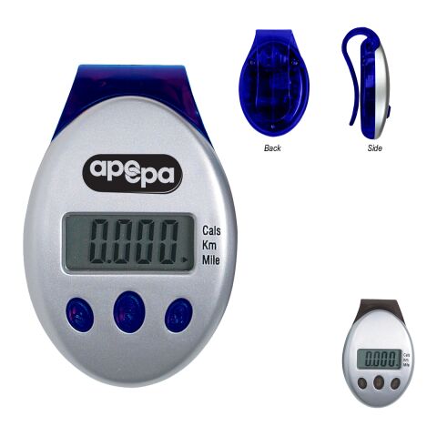 Deluxe Multi-Function Pedometer Translucent Charcoal | No Imprint | not available | not available