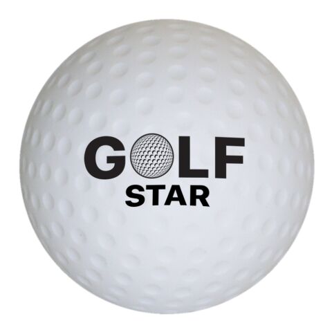 Golf Ball Shape Stress Reliever White | No Imprint | not available | not available