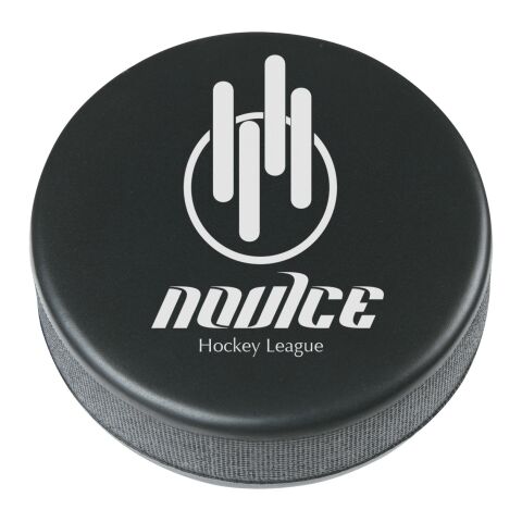 Hockey Puck Shape Stress Reliever Black | No Imprint | not available | not available