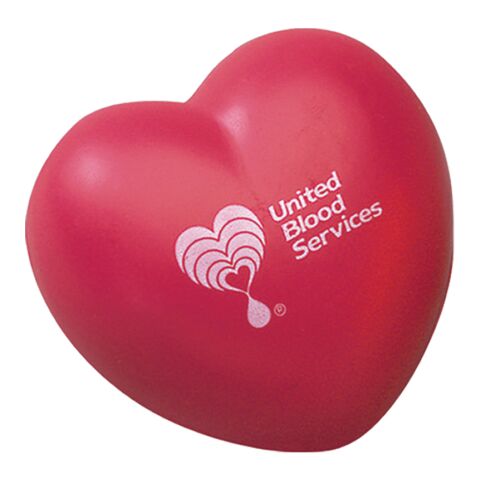 Heart Shape Stress Reliever Red | No Imprint | not available | not available