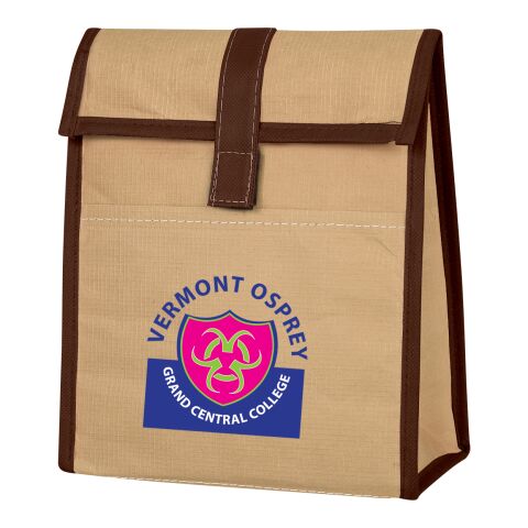 Woven Paper Lunch Bag Brown | No Imprint | not available | not available