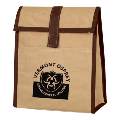 Woven Paper Lunch Bag Brown | No Imprint | not available | not available