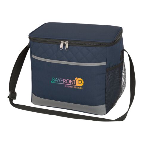 Carter Quilted Cooler Bag Navy