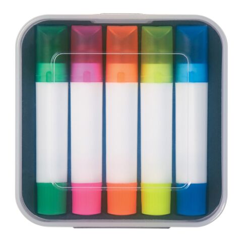 Set Of 5 Gel Wax Highlighters Frost White | No Imprint | not available | not available