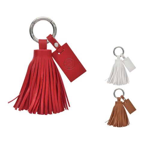 Tassel Key Ring Red | No Imprint