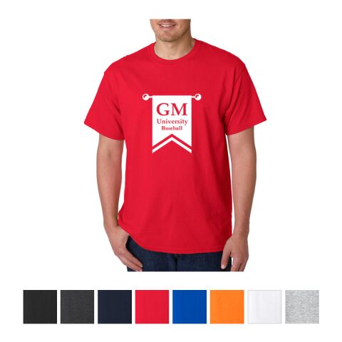 Gildan® Adult Heavy Cotton™ T-Shirt Royal Blue | L | No Imprint