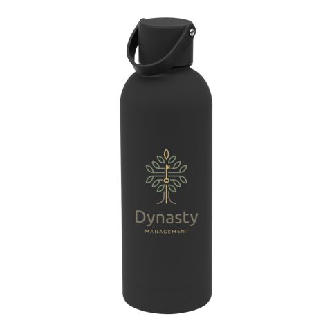 17 OZ. LEIGHTON STAINLESS STEEL BOTTLE Black | No Imprint | not available | not available