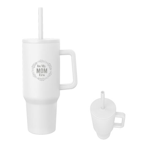 40 Oz. Full Color Jackson Intrepid Stainless Steel Tumbler White | No Imprint | not available | not available