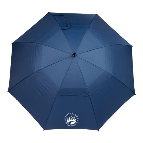 58&quot; Recycled Golf Umbrella Navy Blue-White | No Imprint | not available | not available