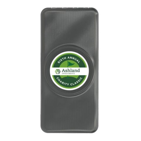 Solekick™ MagClick™ 10000 15W Wireless Power Bank Dark Gray | No Imprint | not available