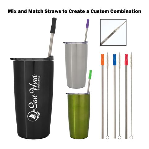 20 Oz. Himalayan Tumbler With Custom Window Box Matte Blue