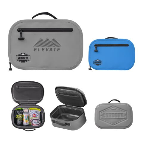 Cordova Backcountry Class Lunchpack Cooler Blue | Transfer Print | Side1 | 8.00 Inches × 2.50 Inches