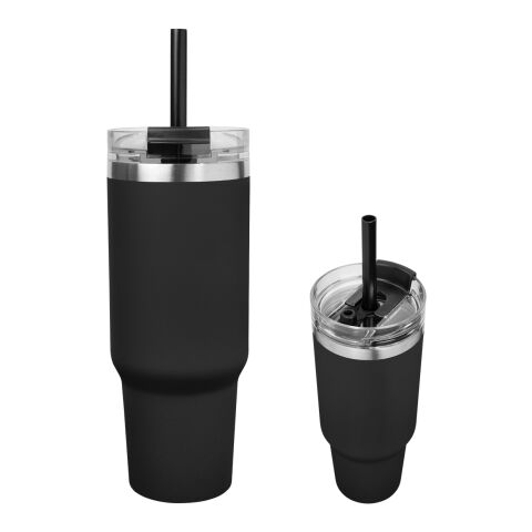 40 Oz. Full Color Naomi Intrepid Stainless Steel Tumbler Black | No Imprint | not available | not available