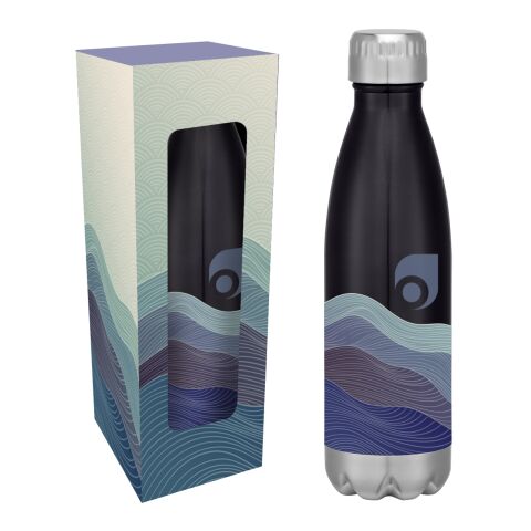 16 Oz.Swiggy Stainless Steel Bottle With Custom Window Box Navy Blue | No Imprint | not available | not available