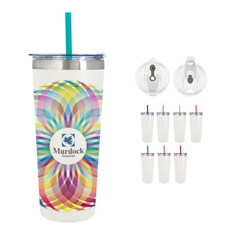 24 Oz. Full Color Colma Basics Tumbler Black