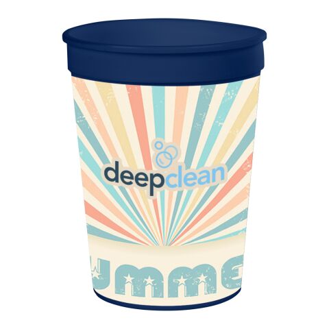 12 Oz. Full Color Big Game Stadium Cup Navy Blue | No Imprint | not available | not available