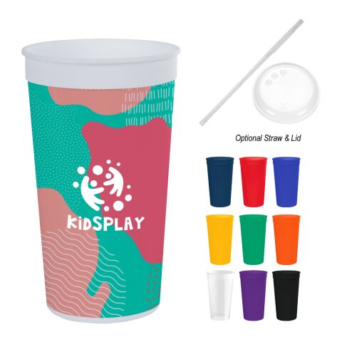 32 Oz. Big Game Stadium Cup Beige | No Imprint