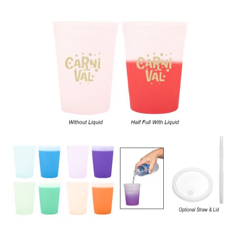 12 Oz. Mood Stadium Cup Red with White | No Imprint | not available | not available
