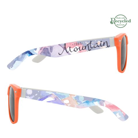 Colorblock Malibu Sunglasses Orange | No Imprint | not available | not available